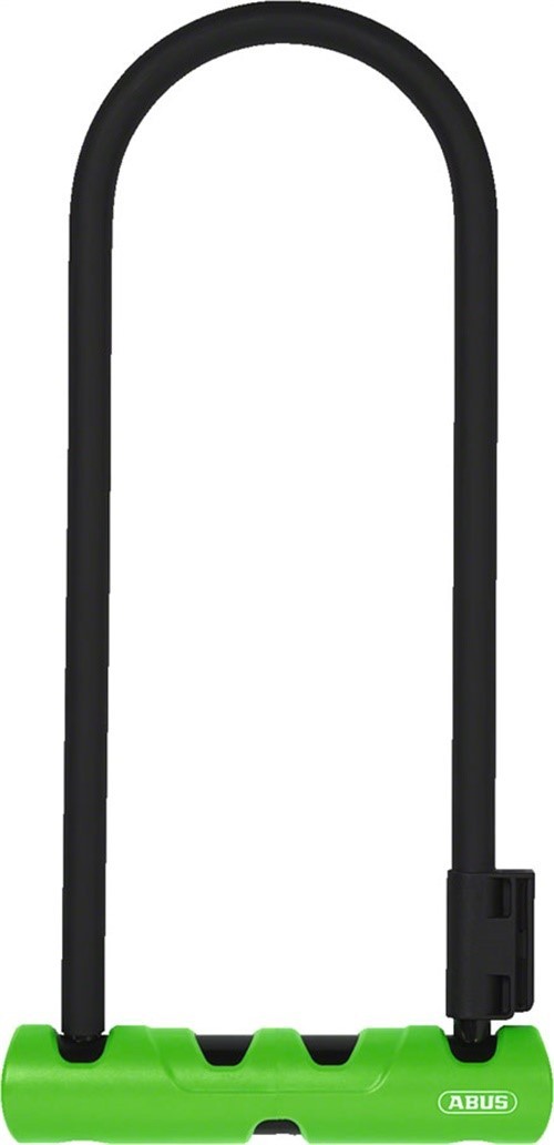 Abus Ultra 410 U-образный замок - 11 x 6, кронштейн SH34, Черный/зеленый