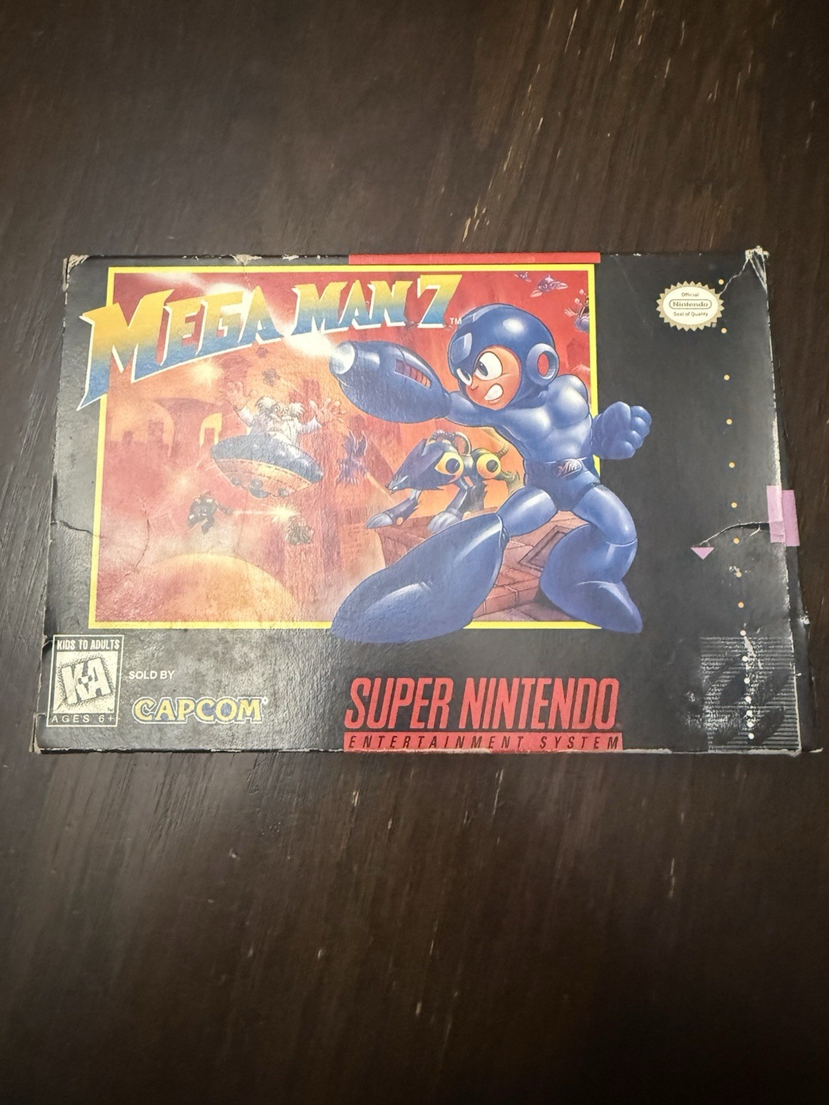 Mega Man 7 Super Nintendo SNES PAL OVP Komplett (CIB)