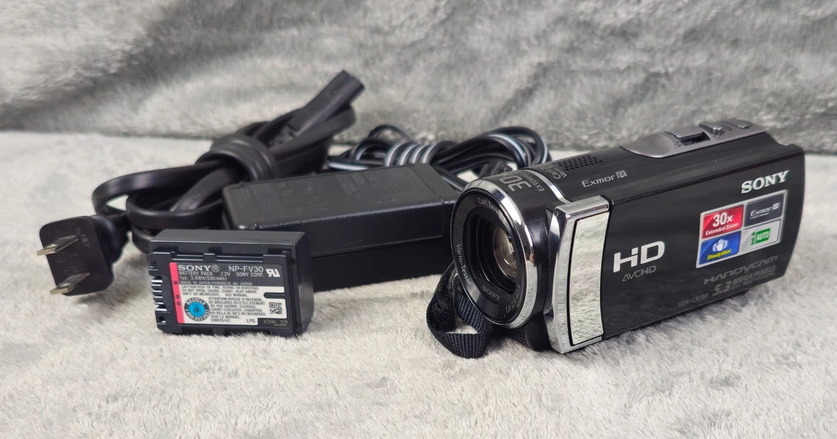 Sony Handycam Hard Disk Drive (HDD) 20-39x Optical Zoom Camcorders