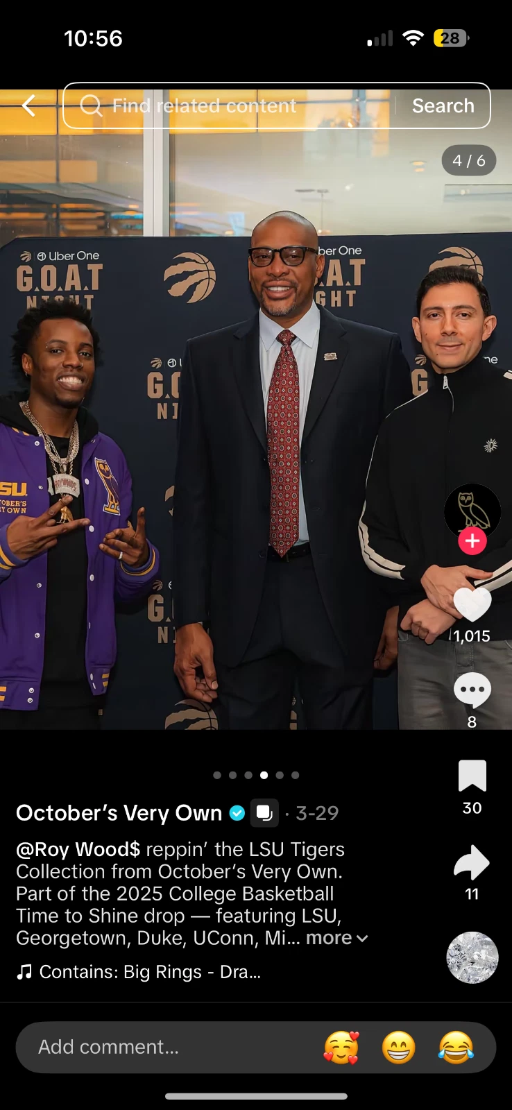 LSU Tigers Varsity Jacket