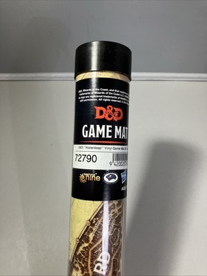 Gale Force Nine D&D 72790  Water Deep Waterproof Vinyl Play Mat New!