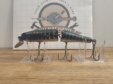 Vintage 7" Creek Chub Jointed Pikie Minnow No 2600 Pikie Color Wood Fishing Lure