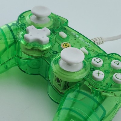 PDP PL-6460 Rock Candy Wired Gaming Controller Clear Green For