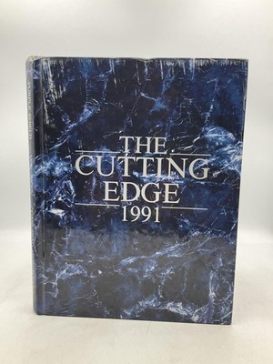 THE CUTTING EDGE 1991 Carlsbad High School Yearbook Hardcover Signed Vol. XXXIV