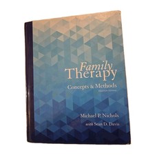 Family Therapy: Concepts and Methods 11th Edition Nichols Davis (Hardcover 2017)