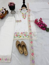 Launching Designer Silk Kurta Palazzo With Dupatta For Function Wear