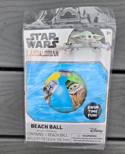 What Kids Want Star Wars The Mandalorian Inflatable Beach Ball Pool Toy