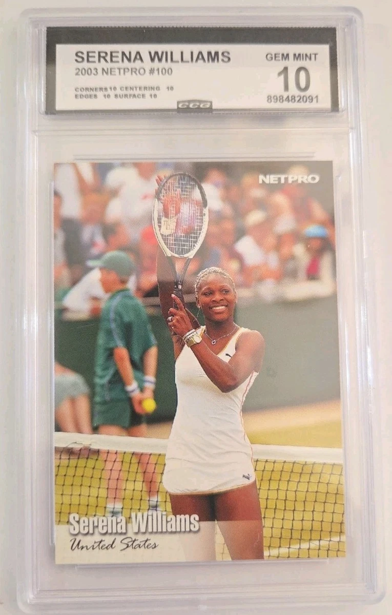 Serena Williams Tennis Rookie Sports Trading Cards & Accessories