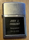 Vintage Lighter John J Corery Insurance PA Watch Lighter — photo 1