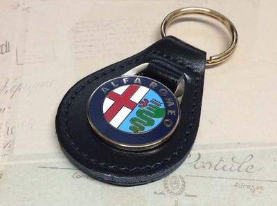 Luxus Autoschlüsselring Schlüsselanhänger Leder Chrom Schlüsselhalter mehrere Stile BRANDNEU