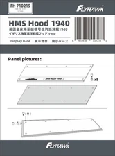 Flyhawk FH710219 1/700 UK Royal Navy HMS Hood Battlecruiser 1940 Display Base
