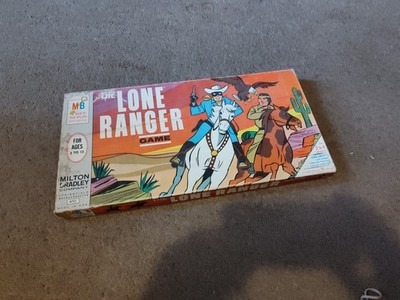 THE LONE RANGER GAME MILTON BRADLEY 4721 1966 BOARD CLASSIC WESTERN MB ...