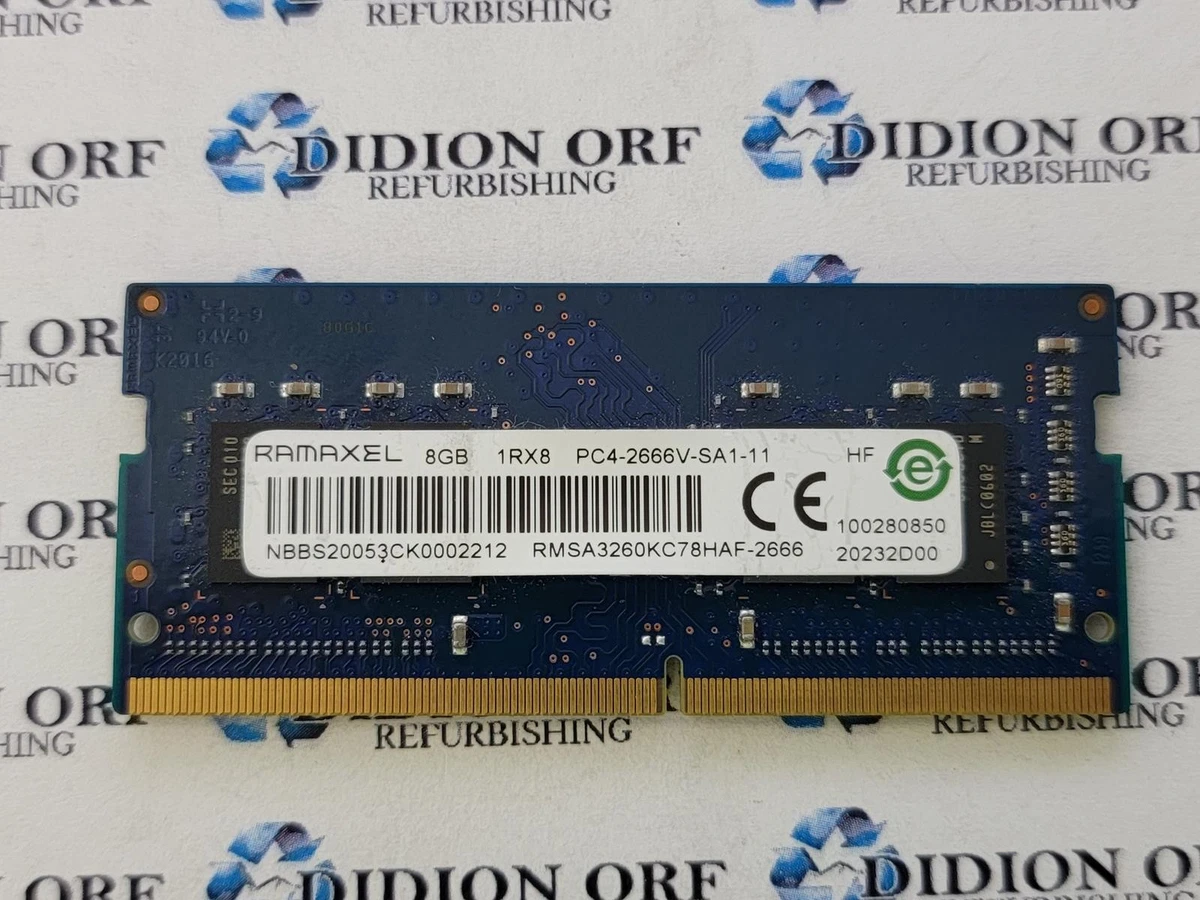 Ramaxel SO-DIMM 8 GB Computer Memory (RAM) for sale | eBay