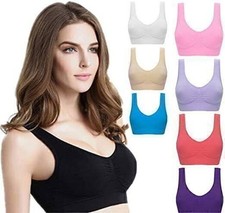 3er Set Damen Comfort BH - Seamless - Bustier...