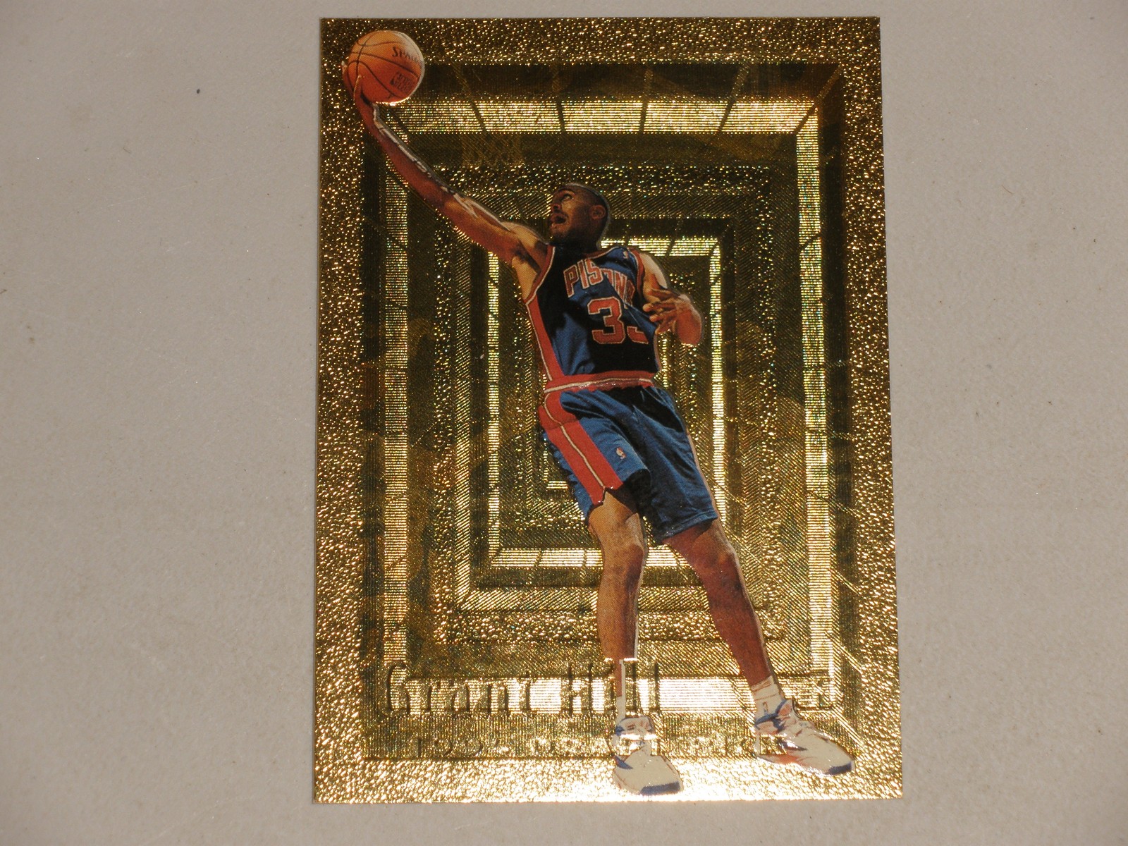 1994-95 Topps Embossed Golden Idols #103 Grant Hill Rookie RC