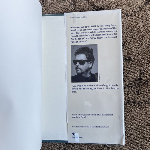 Wildenten fliegen rückwärts - Hardcover von Tom Robbins - EUC! - Bild 4 von 6