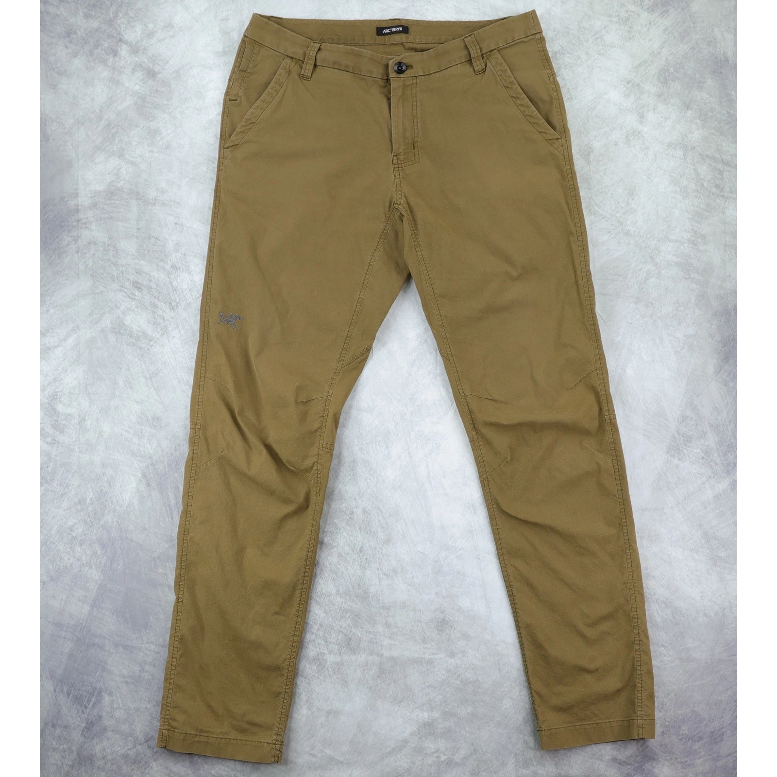 Arc'teryx Atlin Chino Pants Mens 36x34 Brown Outdoor Trousers Hiking Gorpcore