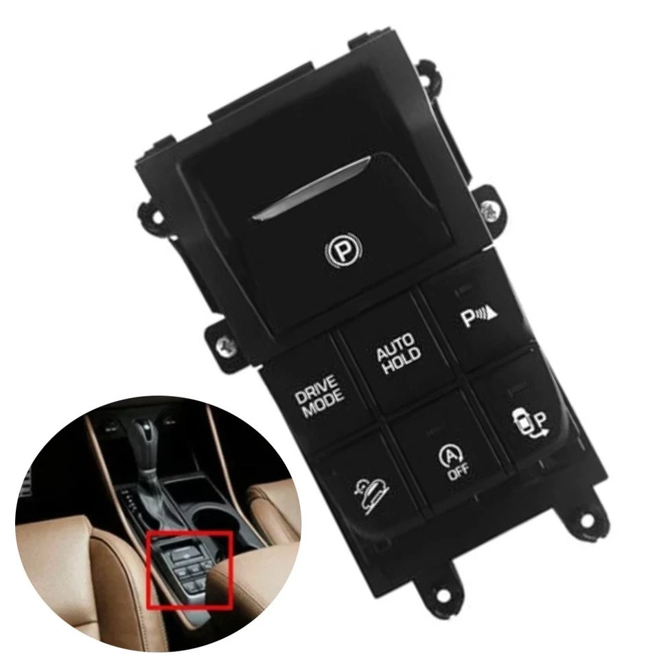 Electronic Parking Brake Switch Cover for Hyundai Tucson 2016 2017 OEM Part - Image 2 of 4