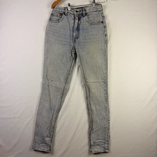 Levis 512 Silver Tab Jeans Men 30x32 Light Wash Slim Taper Vintage 90s USA Made