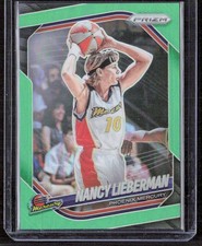 Nancy Lieberman 2025 Panini Prizm WNBA #34 Lime Green Prizm /225