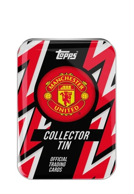 Topps 2025/26 Manchester United Collector Tin Sealed - Image 1 of 4