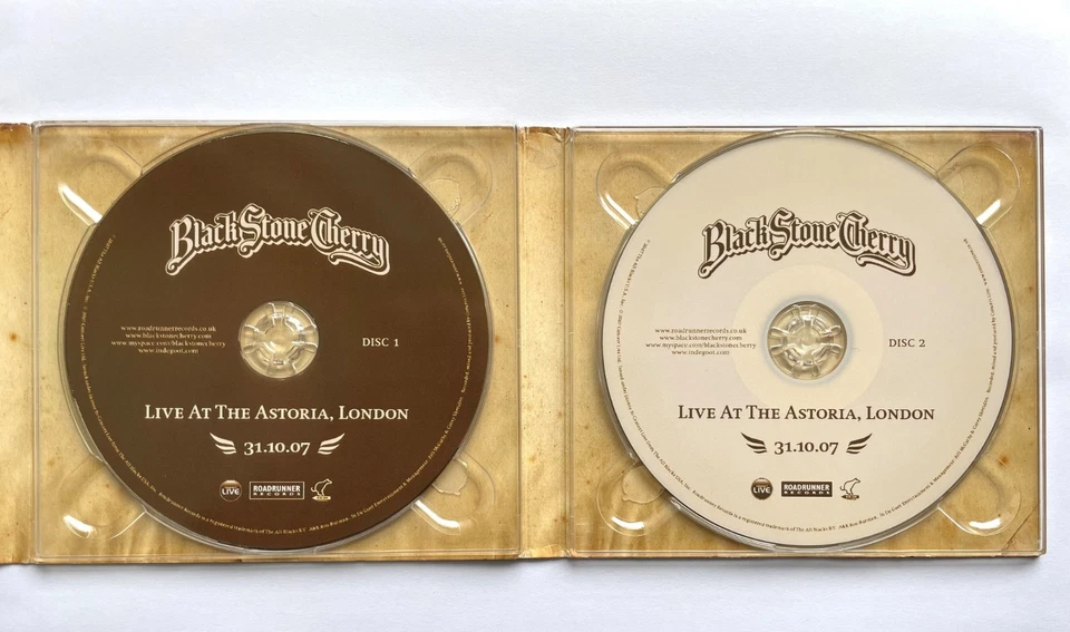 Black Stone Cherry - Live At The Astoria, London (31.10.07) CD - RARE - Skillet - Image 4 of 4