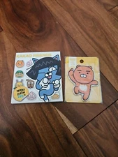 Kakao Friends Stickers 195 Pack And Big Point Ryan Sticker