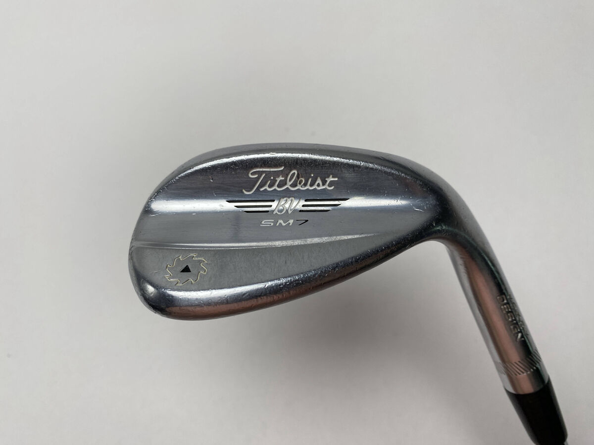 VOKEY SM7ウェッジ レフティ52度 58度 Titleist Vokey SM7 Tour Chrome 58* 12 Bounce D-Grind Wedge