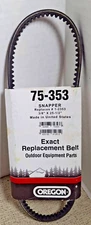 Oregon 75-353/Exact Replacement Belt/For Applications (See Below) 3/8" X 25 1/2"