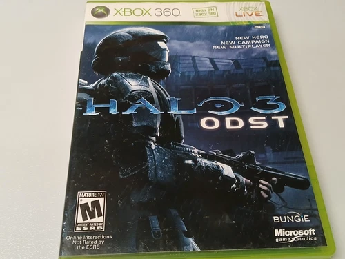 Halo 3 ODST Xbox 360, 2009 COMPLETE With Manual In Original Box