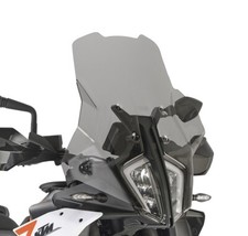 Cupolino rialzato GIVI KTM 790 890 ADVENTURE 2023 2024 Vetro Spoiler Fumè Chiaro