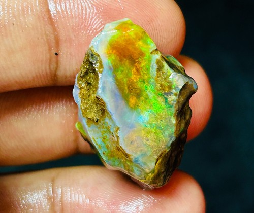 Amazing Top Grade Quality Welo Fire Crystal Oil Opal Rough, 33.10 Crt, SS989 - Picture 7 of 8