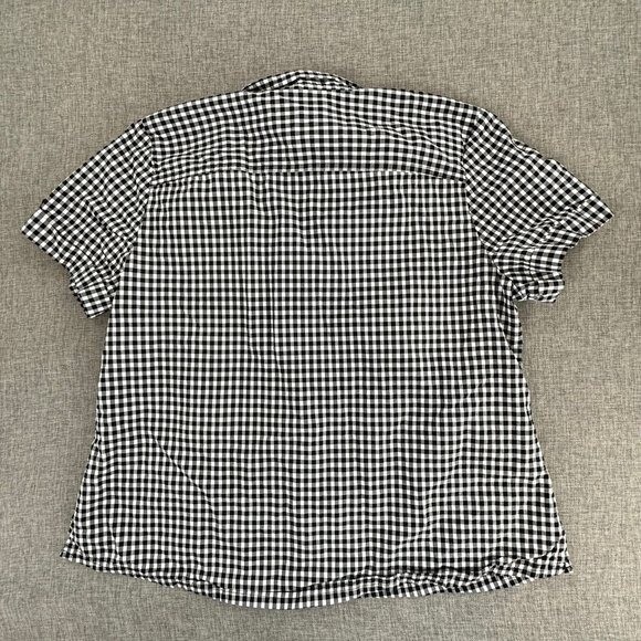 Karen Scott Gingham Button Down Top Embroidered F… - image 10
