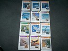 12 Vintage 1997 Photo Files by Aircraft of the World Descriptions Facts Figures — photo 1