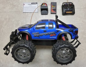 Details About Remote Controlled Truck Ford F150 Raptor Svt Big Wheels Off Road Monster