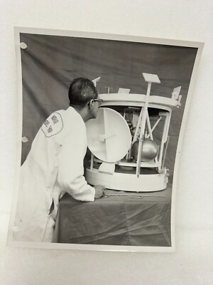 Original Northrop Aircraft Engineer Sonar Radar Model Shop Photo