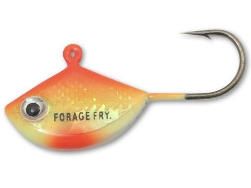 3 Packs Northland Forage Minnow Fry 1/16 OZ Super Glow Chub Ice Fishing jigs - 第 1/3 張圖片