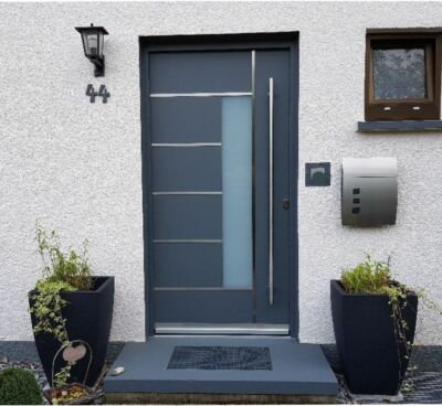 Haustür RC2 WeltHaus WH75N Tür Aluminium mit Kunststoff LA40 Kassel Türen RC2