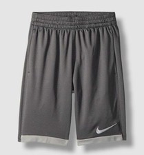 28 Nike Kid's Boy's Black Court Short Fit Athletic Basketball Shorts Size M