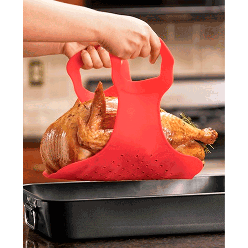 New Silicone Lifter for Turkey, Roast, Ham... NIP eBay
