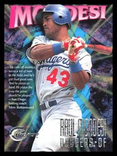 1997 Circa Raul Mondesi #296 Los Angeles Dodgers 4A
