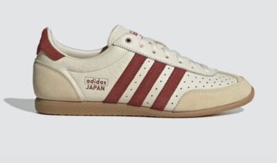 Adidas Originals Women's Japan leather JR0557 cream white brown