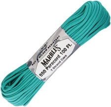 Parachute Cord New Parachute Cord Teal Green S11 (TEAL 100FT)