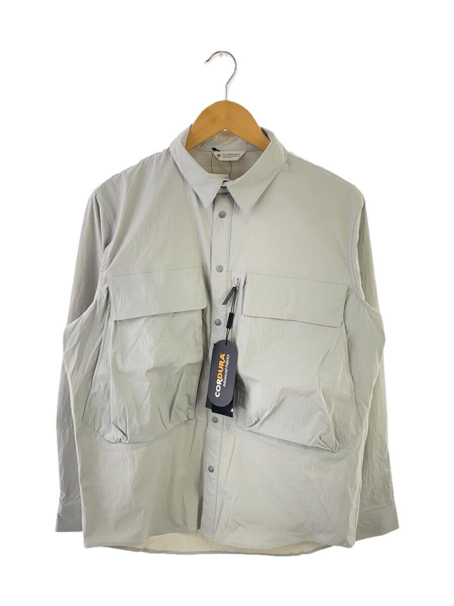 DESCENTE long sleeve shirt ALLTERRAIN81 S nylon Gray DOMVGB53 Used  