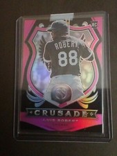 2020 Panini Crusade Pink #7 Luis Robert Rookie Pr.23/25