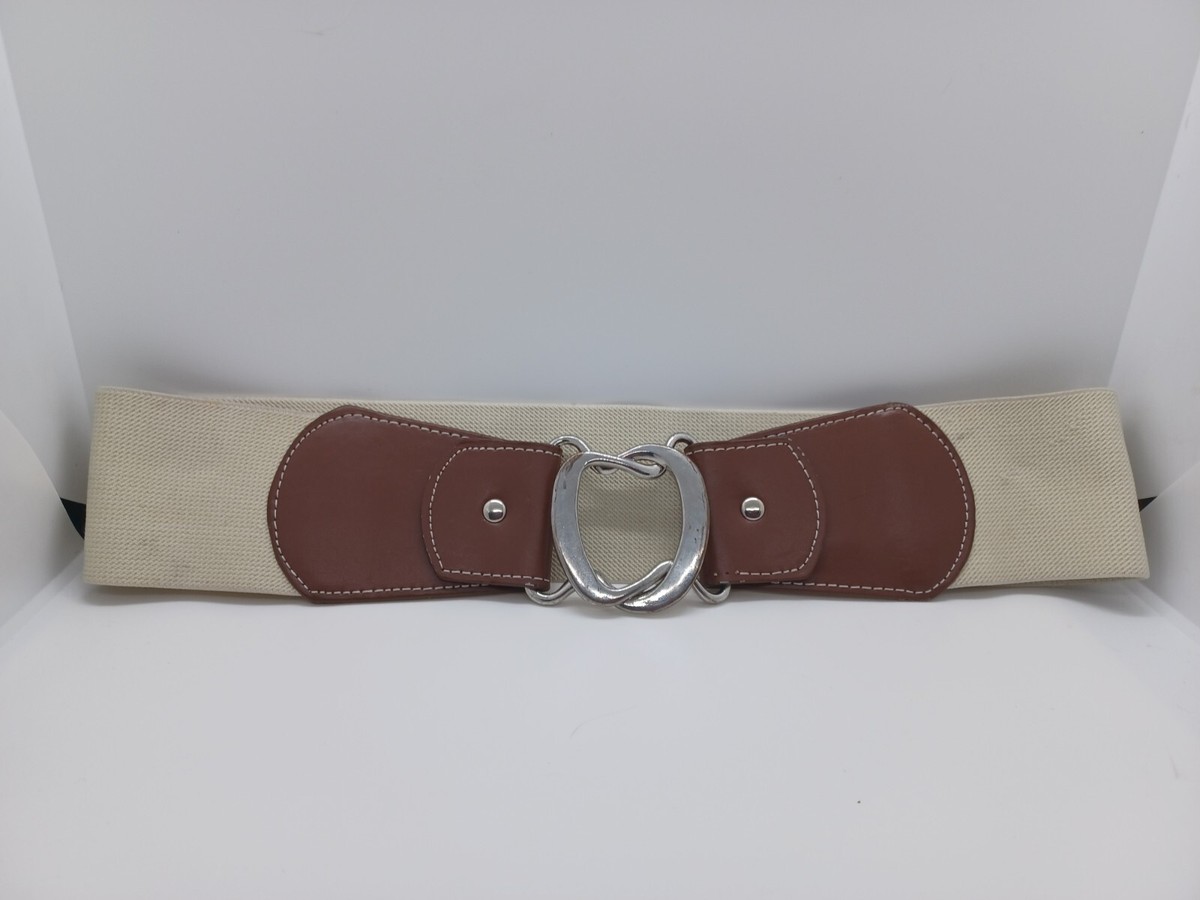 Brown Y2K‎ Waist Belt Y2K Brown Braided Leather Boho Hip Belt (S/M) - Imber Vintage main image 4