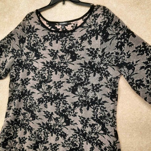 Ali Black/Peach Sweater Dress Size 
