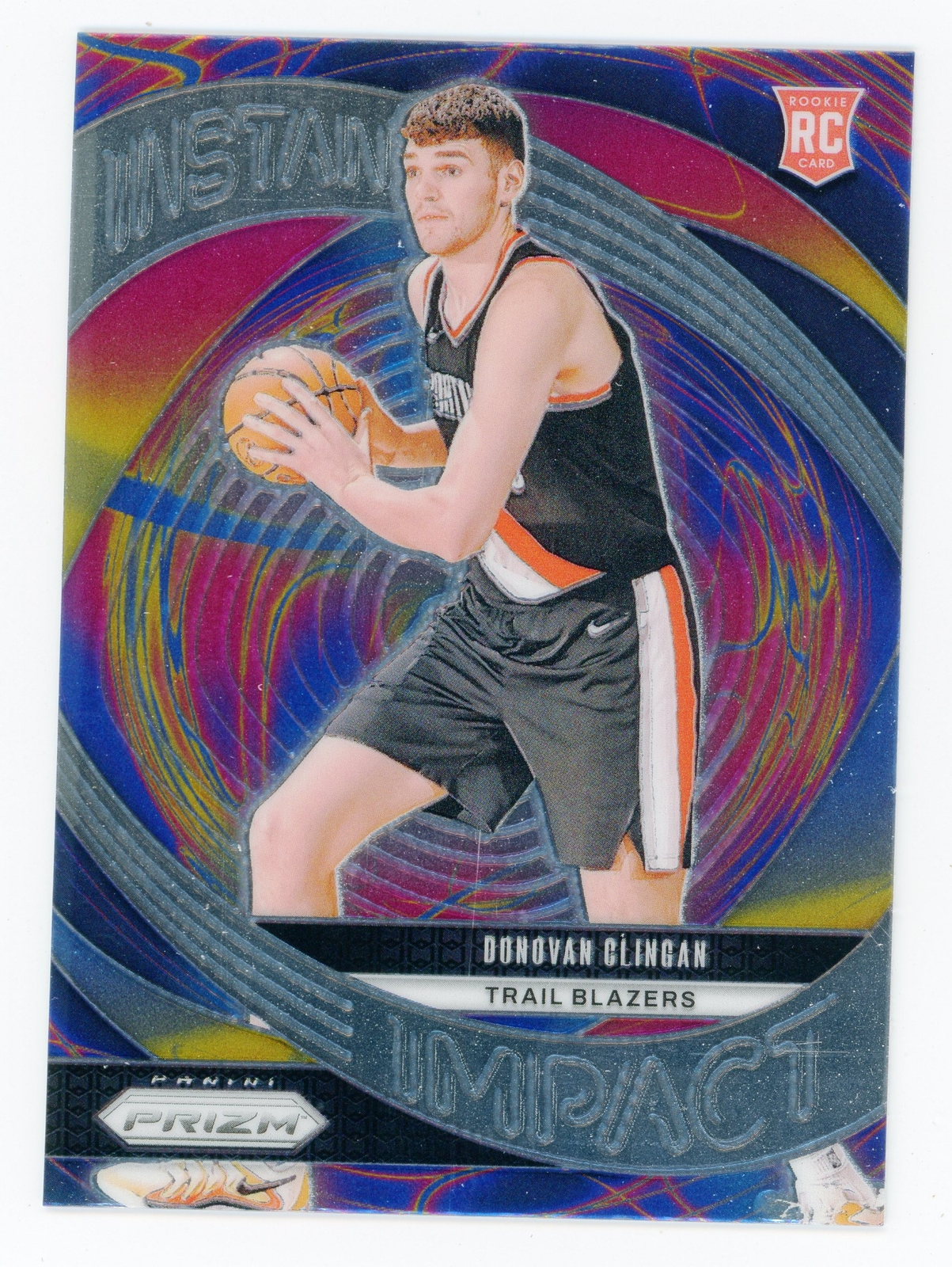 2024-25 Panini Prizm Donovan Clingan RC #15 Instant Impact Rookie