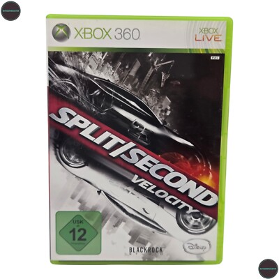 Split/Second Velocity Microsoft Xbox 360 Spiel PAL Disney  2010 CIB