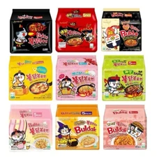 OFFER 5 Pack Korean Samyang Buldak Chicken Stir-Fry Ramen